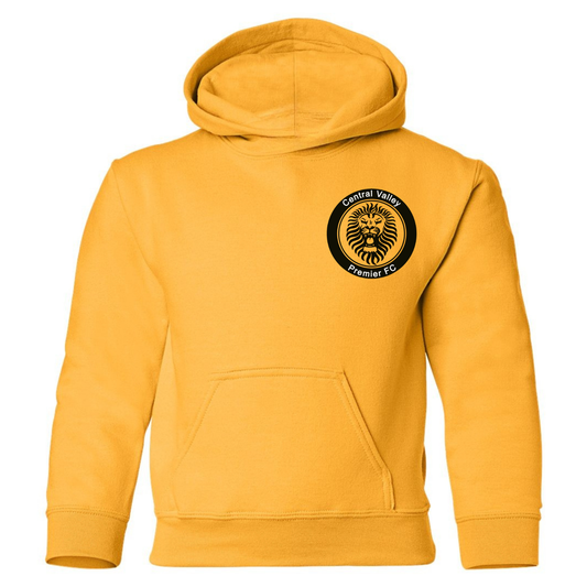 CVP Black Logo Hoodie - Gold