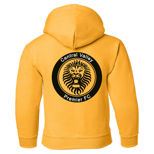 YOUTH CVP Black logo Hoodie - Gold