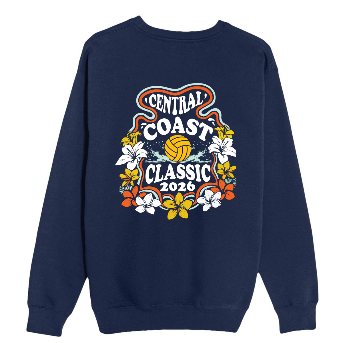 C.C. Classic Water Polo Tournament Crewneck - Navy