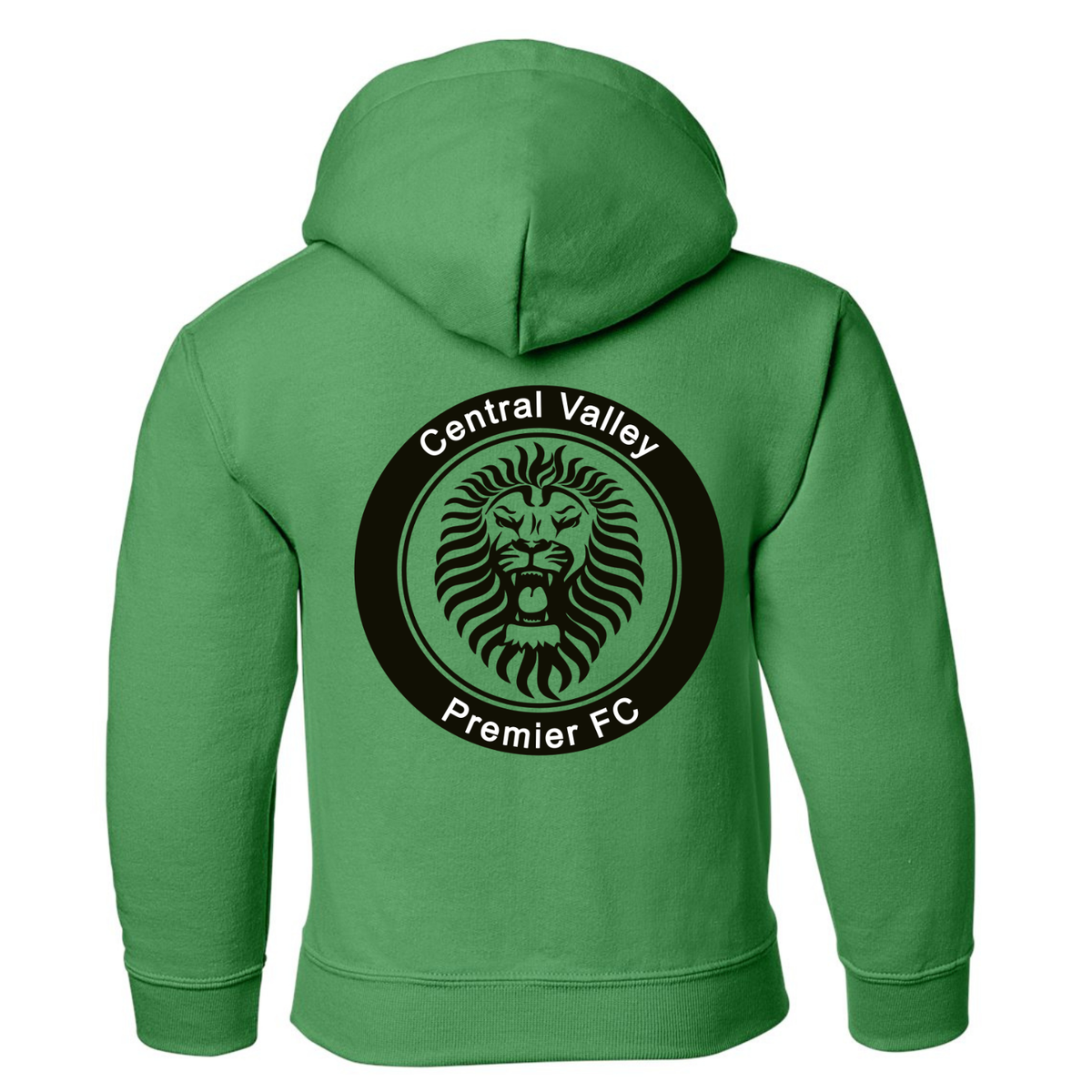 CVP Black Logo Hoodie - Irish Green