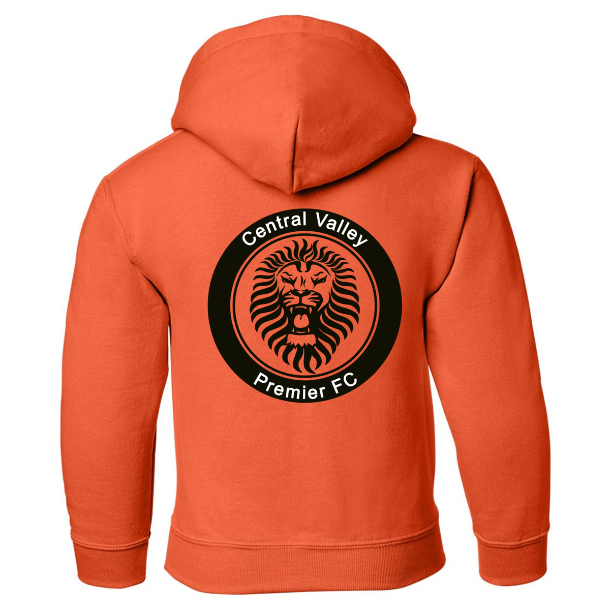 CVP Black Logo Hoodie - Orange