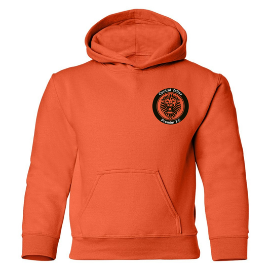CVP Black Logo Hoodie - Orange