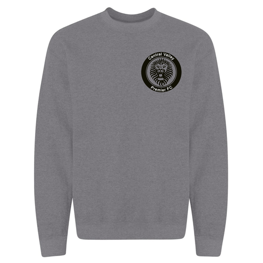 CVP Black Logo Crewneck - Graphite Heather