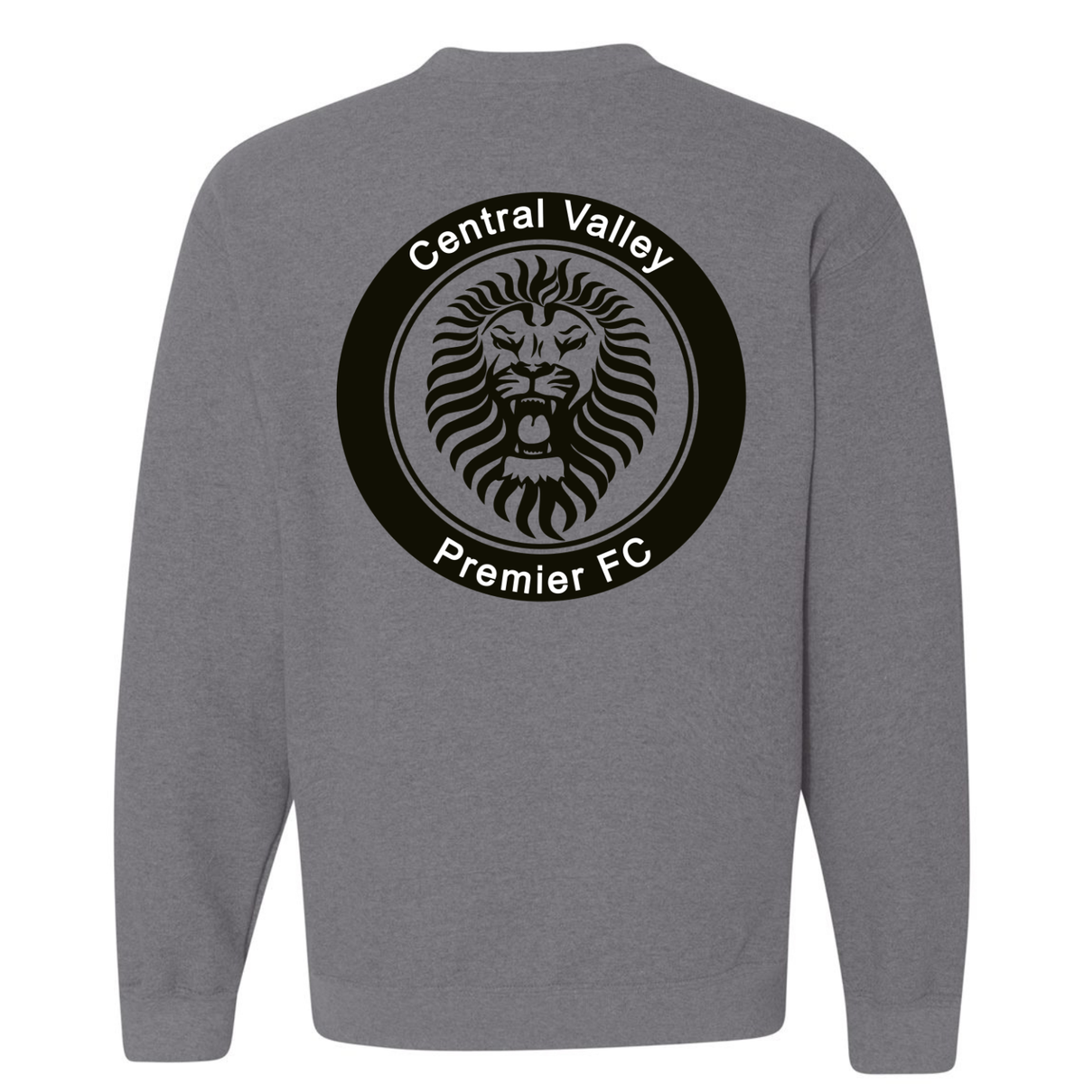 CVP Black Logo Crewneck - Graphite Heather
