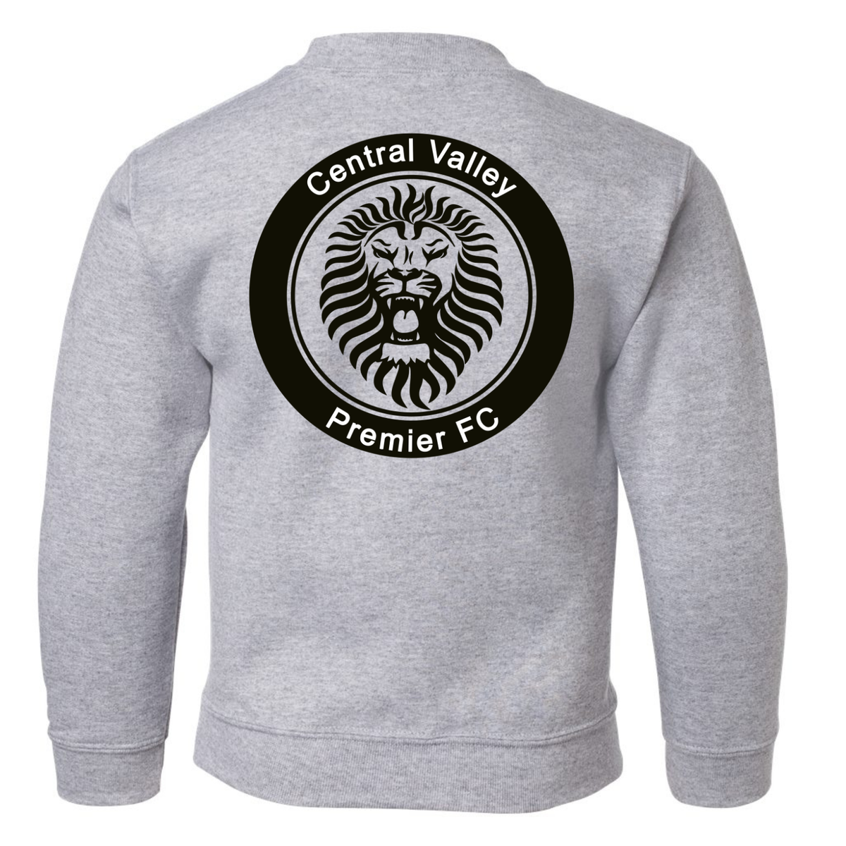 YOUTH CVP Black logo Crewneck - Sport Grey