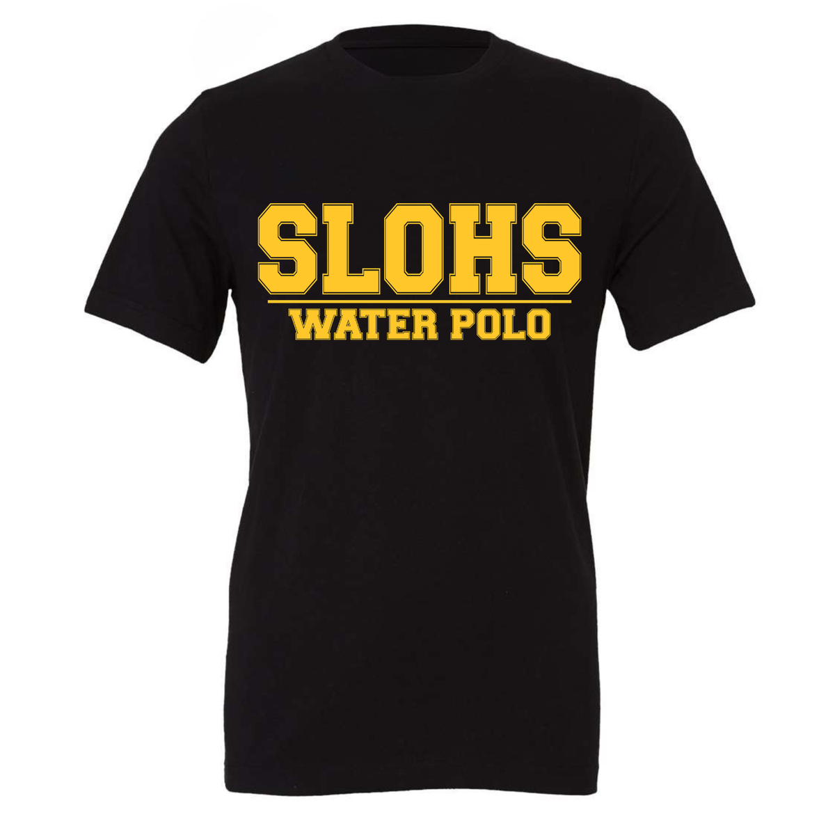 SLOHS Water Polo Tee - Black
