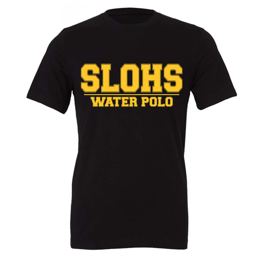 SLOHS Water Polo Tee - Black