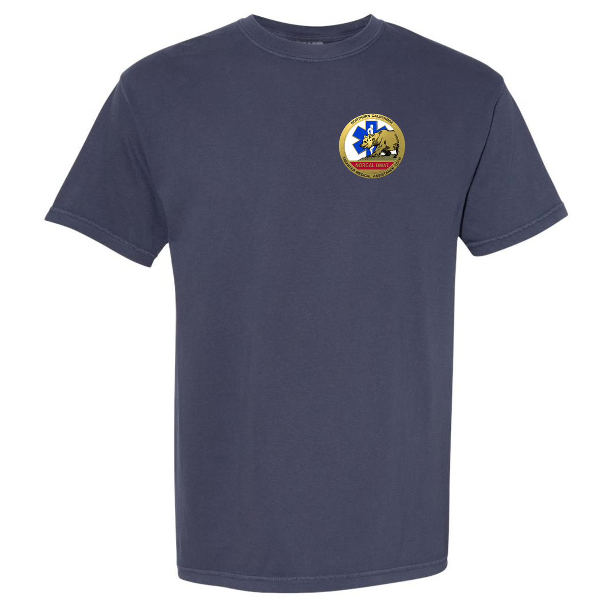 OFFICIAL - DMAT Garment Dyed Tee - Washed Navy