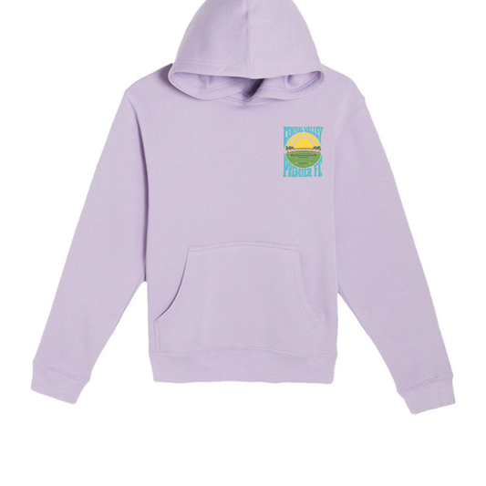 CVP Sunset Logo Hoodie - Lilac