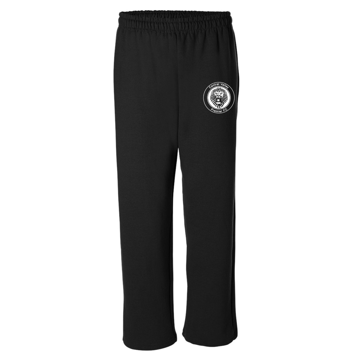 Unisex CVP Open Bottom Sweatpants  - Black