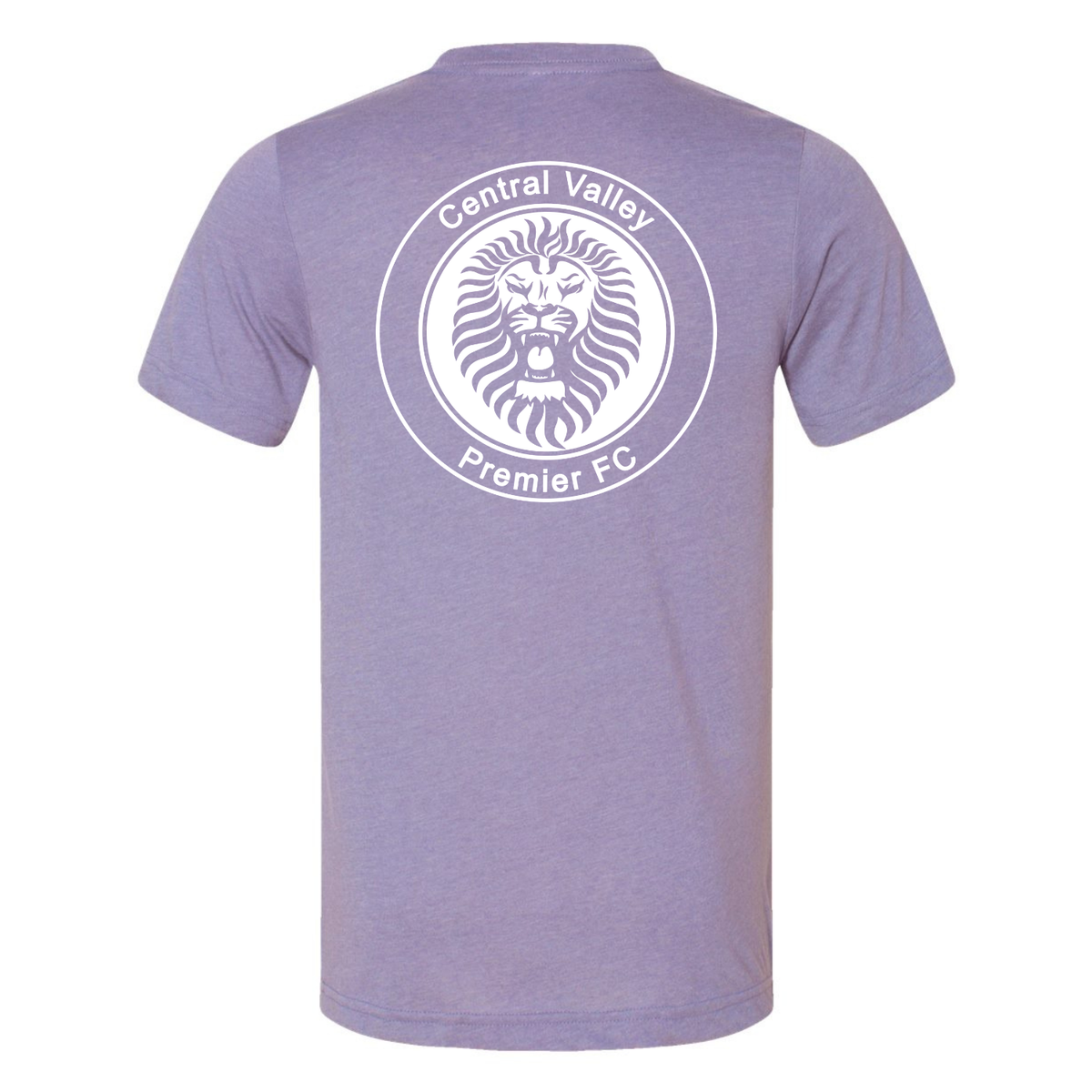 CVP White Logo T-Shirt - Heather Dark Lavender