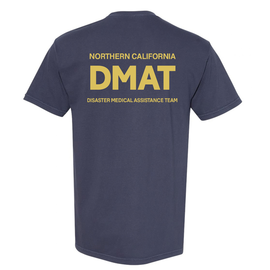 OFFICIAL - DMAT Garment Dyed Tee - Washed Navy