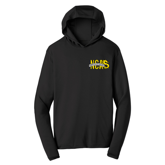 NCA UPF 50 Dri Fit Performance Hoodie - Black