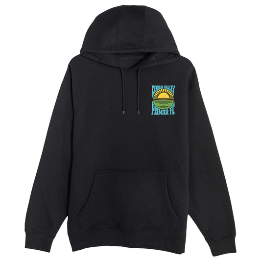 CVP Sunset Logo Hoodie - Black