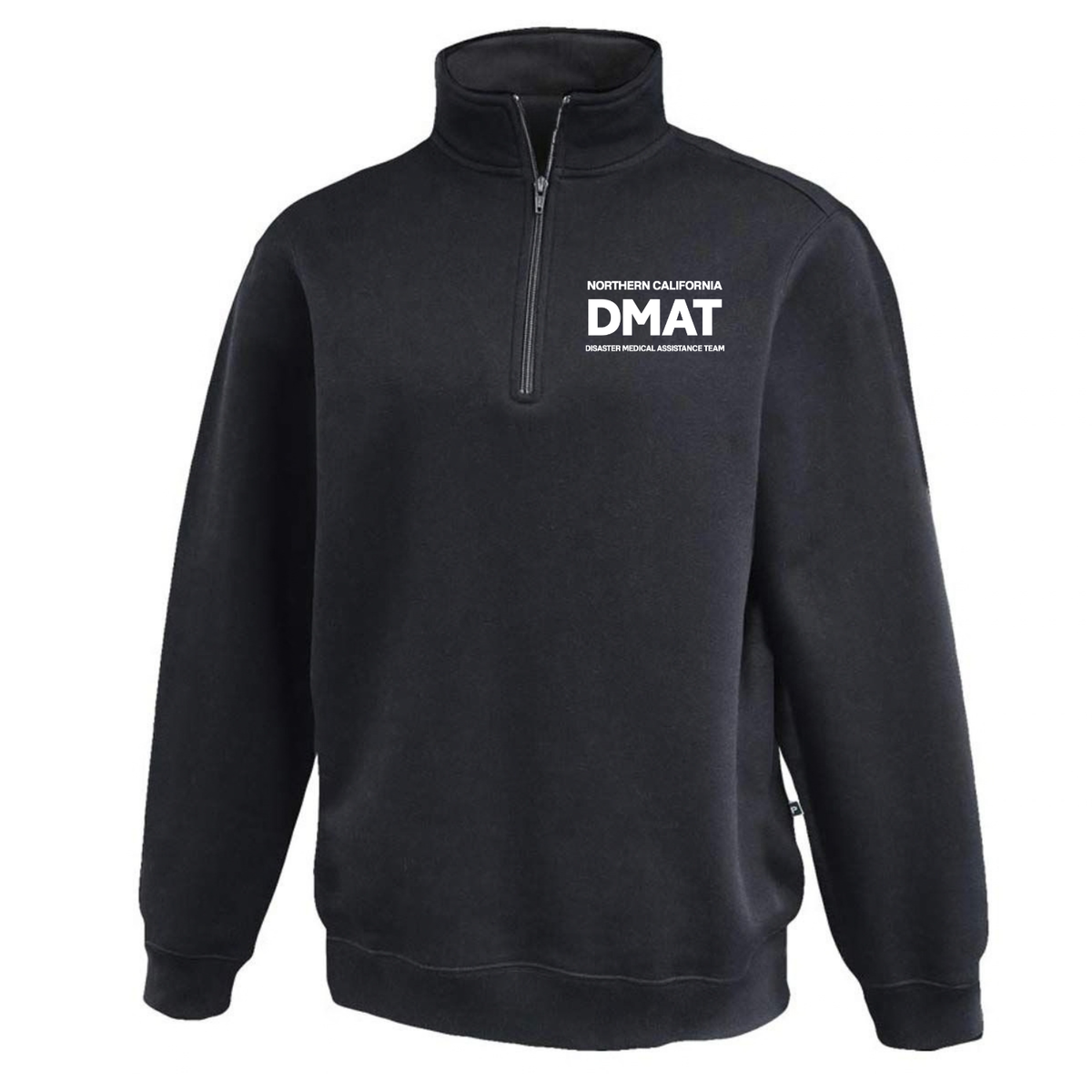 Off Duty - DMAT Classic 1/4 Zip - Black