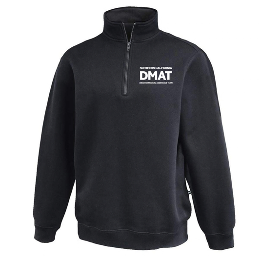 Off Duty - DMAT Classic 1/4 Zip - Black