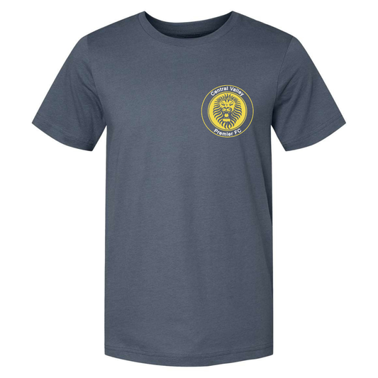 CVP Yellow/White Logo T-Shirt - Vintage Navy
