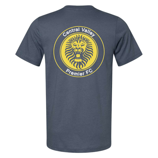 CVP Yellow/White Logo T-Shirt - Vintage Navy