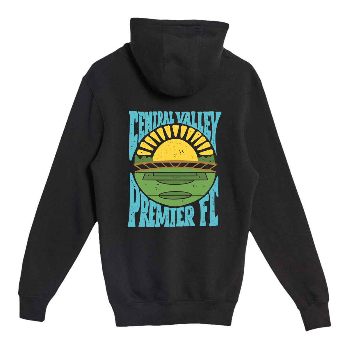 CVP Sunset Logo Hoodie - Black