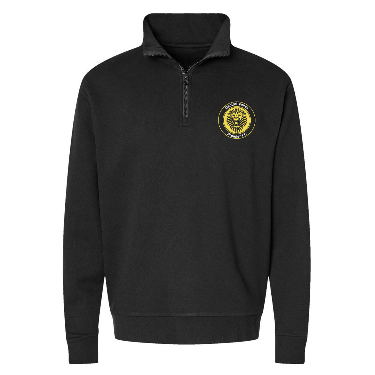 Unisex CVP Fleece 1/4 Zip Pullover - Black