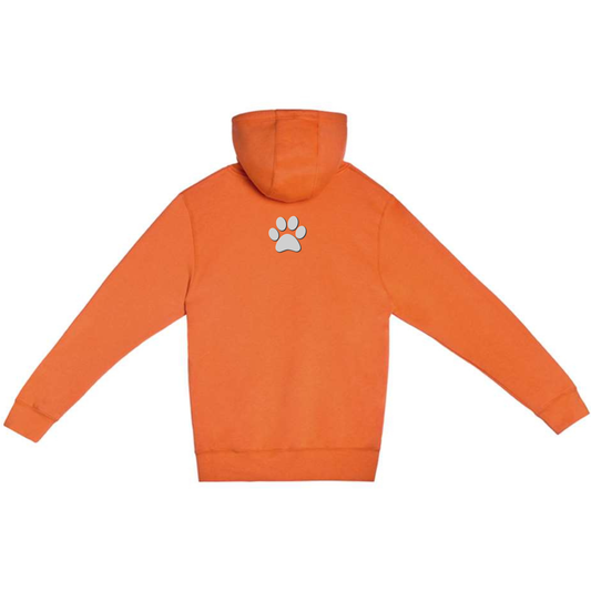 AHS Swimming Classic Logo Hoodie - Greyhound Orange