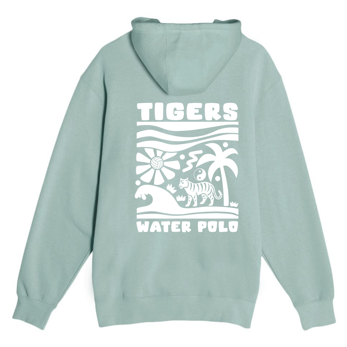 SLO Polo Paradise Hoodie - Seafoam
