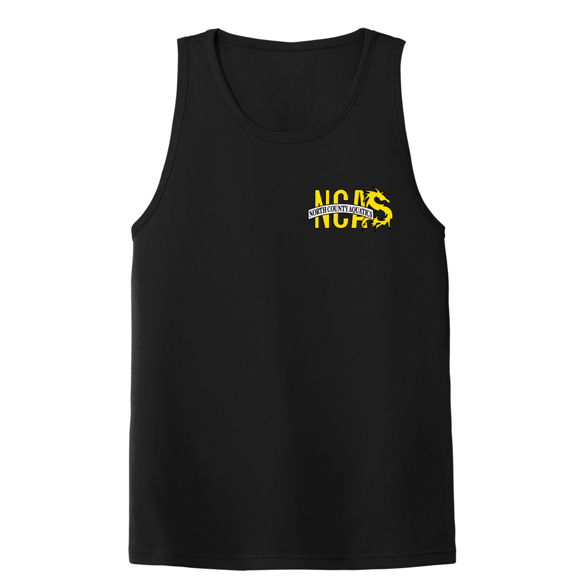 NCA Adult Dri Fit Tank - Black