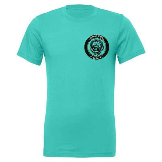 CVP Black Logo T-Shirt - Teal