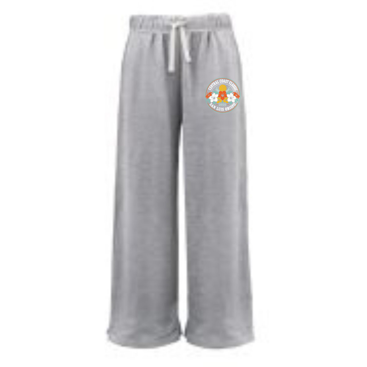 Women's C.C. Classic Open Bottom Sweatpants - Grey