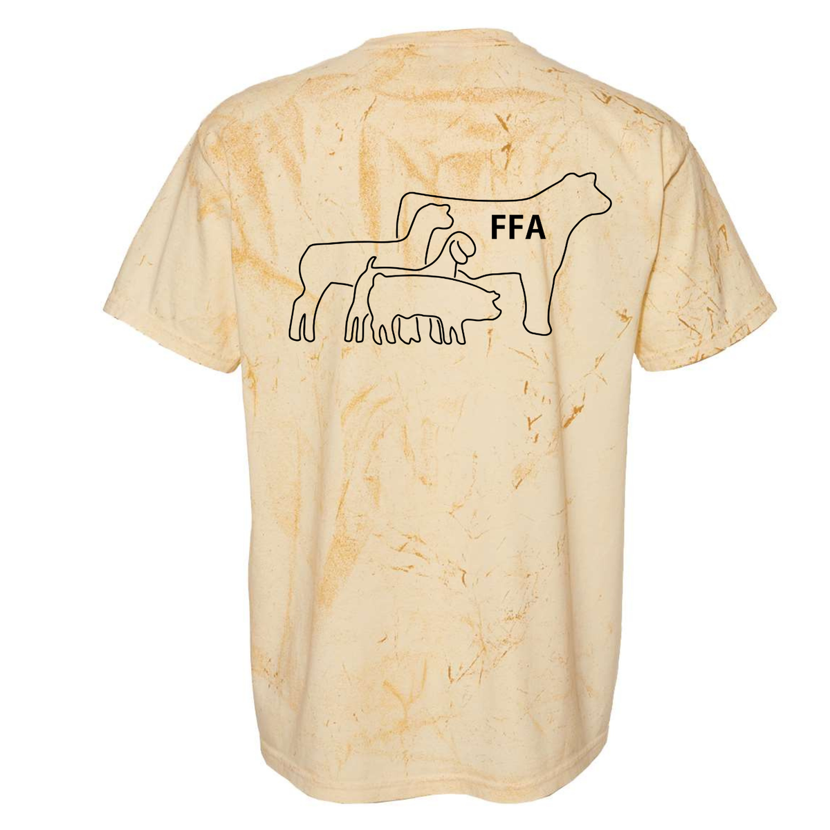SLO FFA Colorblast Tee - Citrine