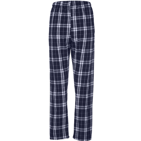 Women's Flight Academy Volleyball Plaid Flannel Pants - Navy/White