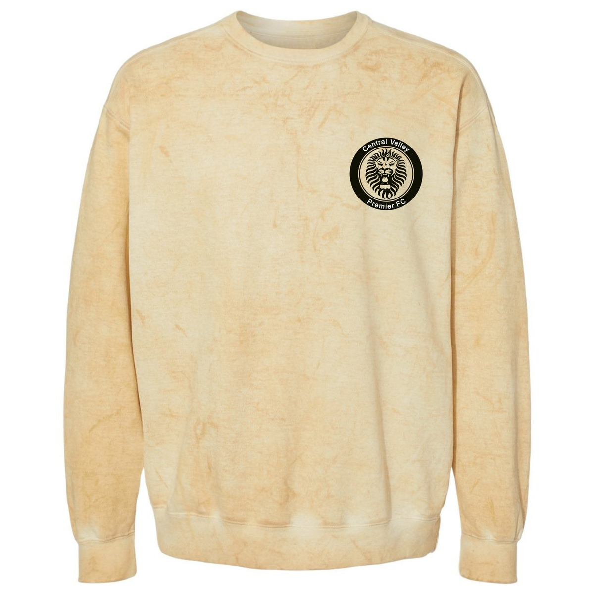 Unisex CVP Colorblast Crewneck Sweatshirt - Citrine