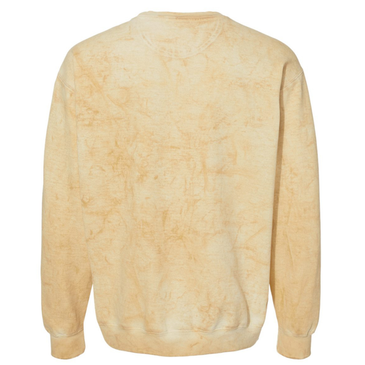 Unisex CVP Colorblast Crewneck Sweatshirt - Citrine