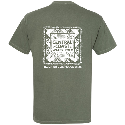 YOUTH CCWP 2026 J.O. Garment-Dyed Heavyweight T-Shirt - Moss