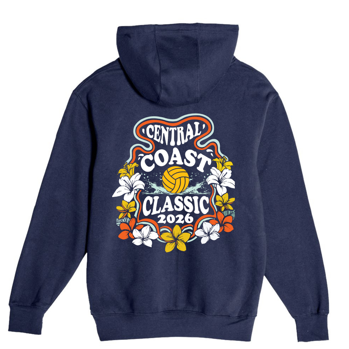 Central Coast Classic 2026 Water Polo Hoodie - Navy