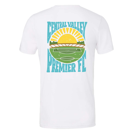 YOUTH CVP Sunset logo T-Shirt - White