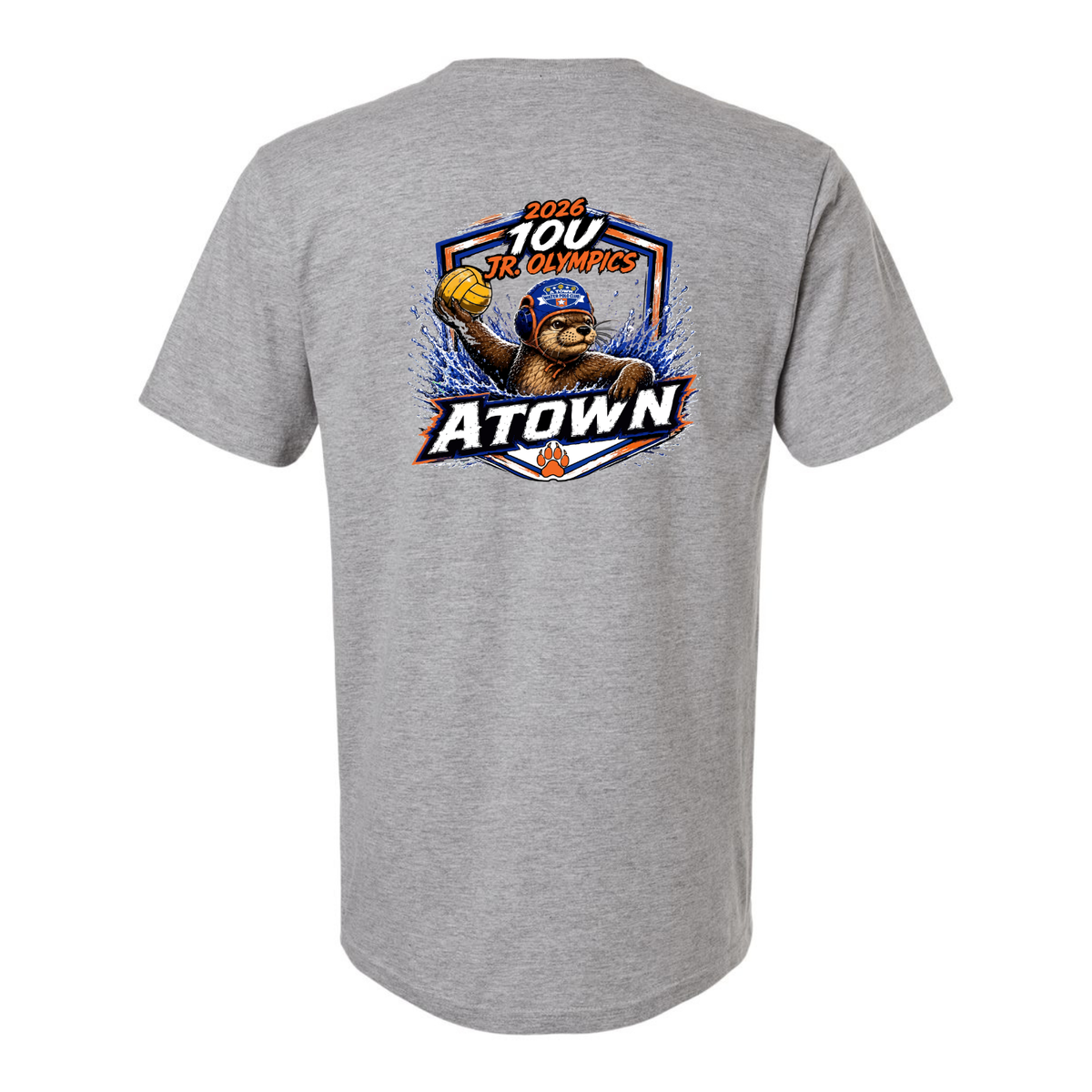 YOUTH A-Town 10U J.O. T-Shirt - Sport Grey
