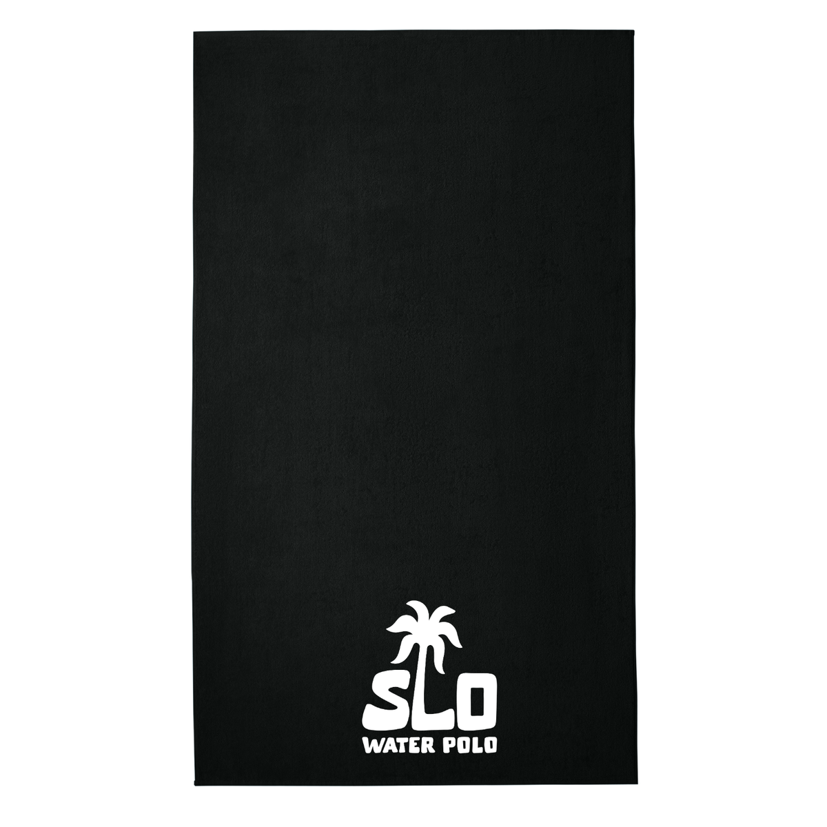 SLO Polo White Palm Tree Beach Towel