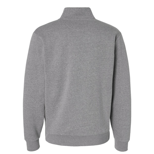 CCWP Circle Logo Men's 1/4 Zip - Heather Grey
