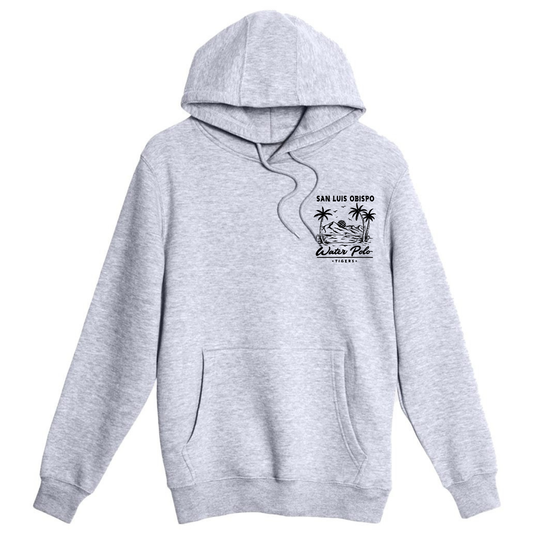 SLO Polo Paradise Hoodie - Heather Grey