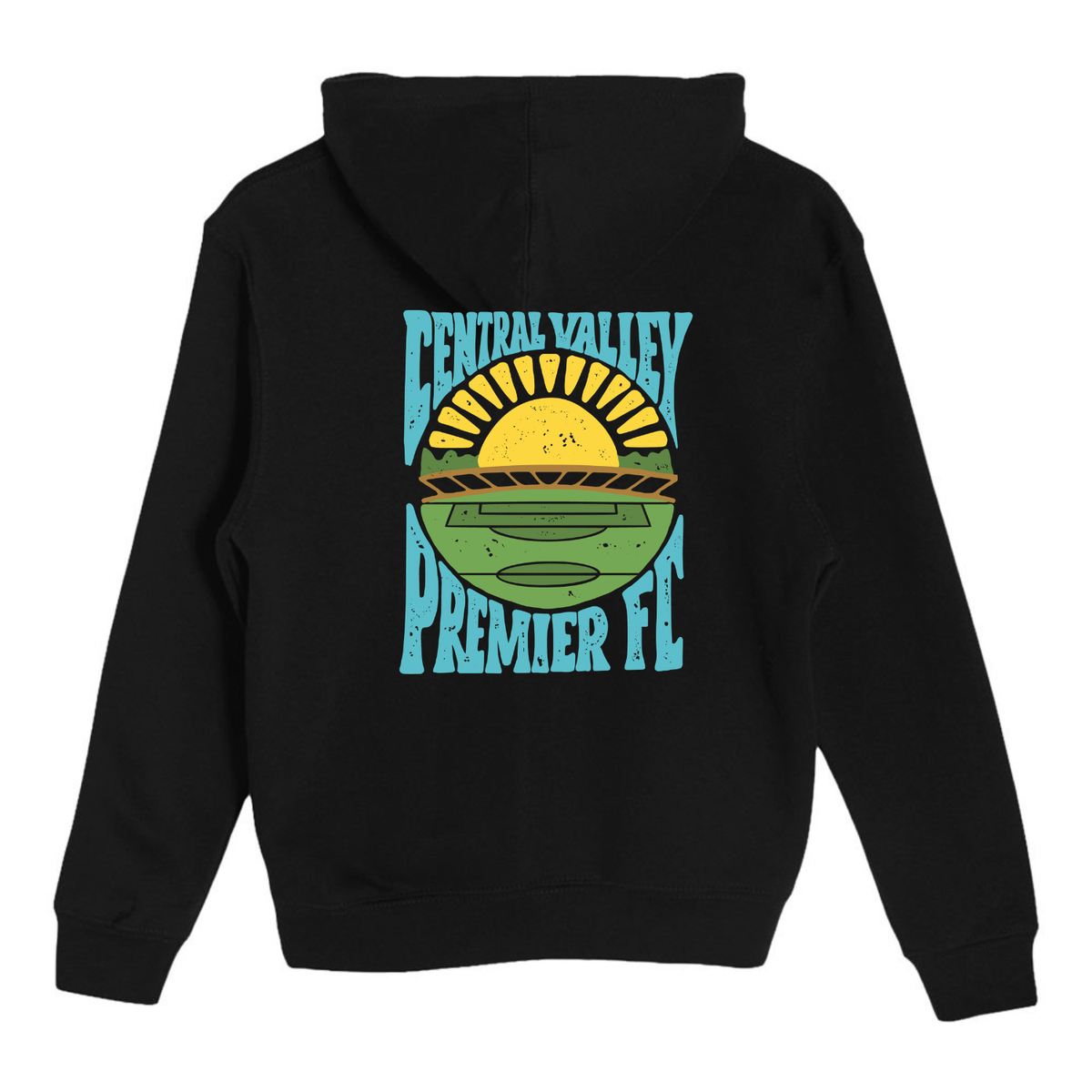 YOUTH CVP Sunset Logo Hoodie - Black