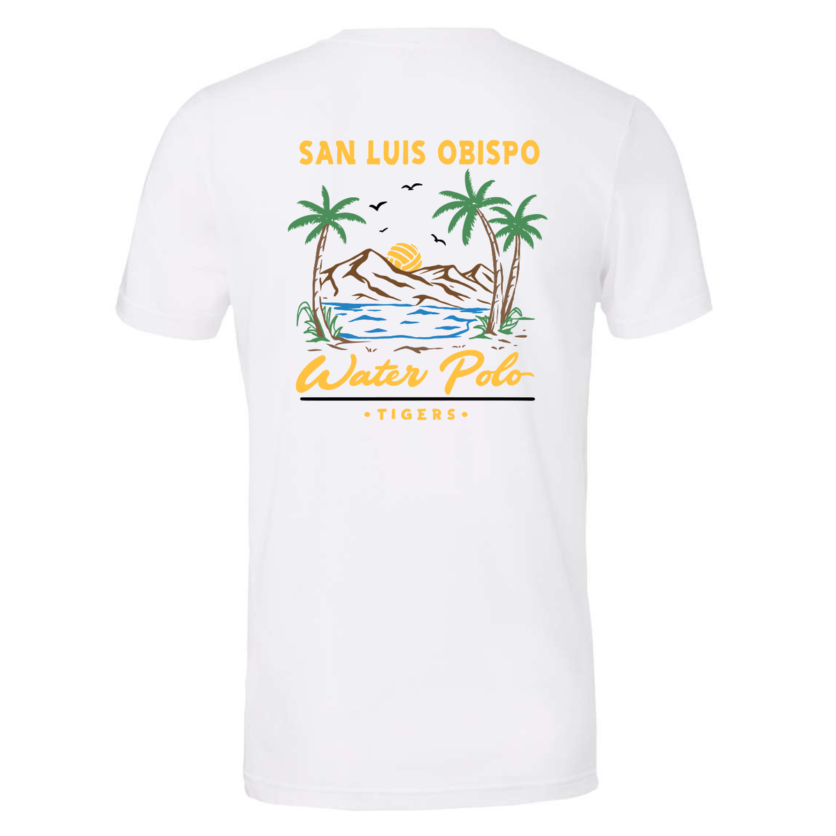 SLO Water Polo Paradise Tee - White