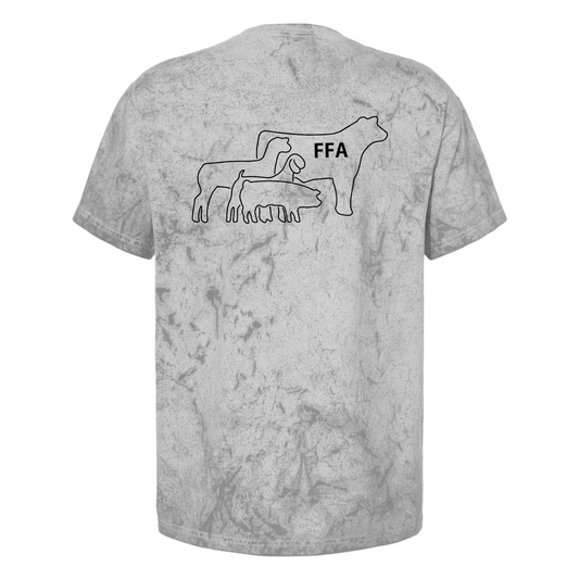 SLO FFA Colorblast Tee - Smoke
