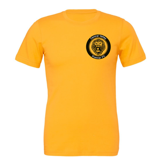 CVP Black Logo T-Shirt - Gold