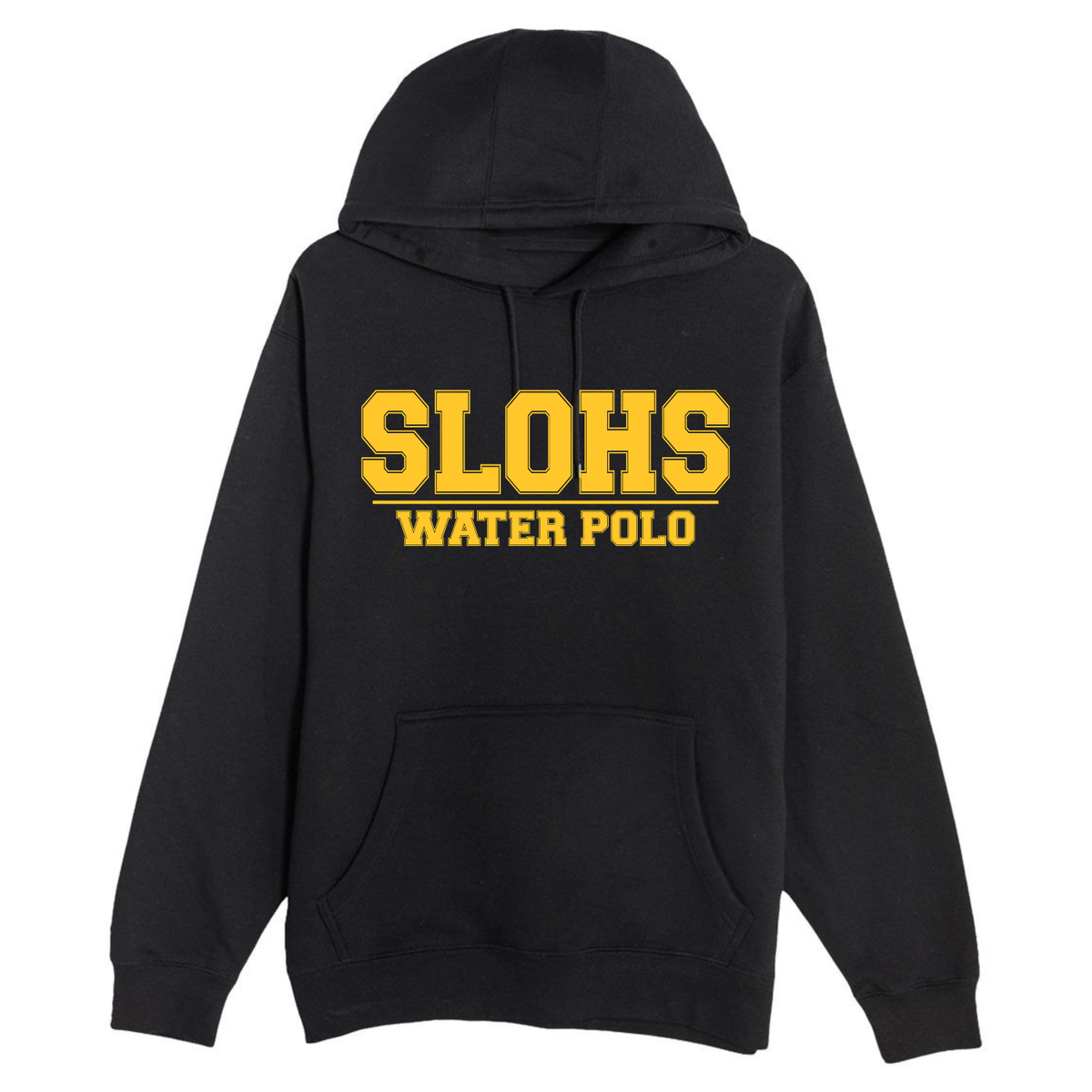 SLOHS Water Polo Hoodie - Black
