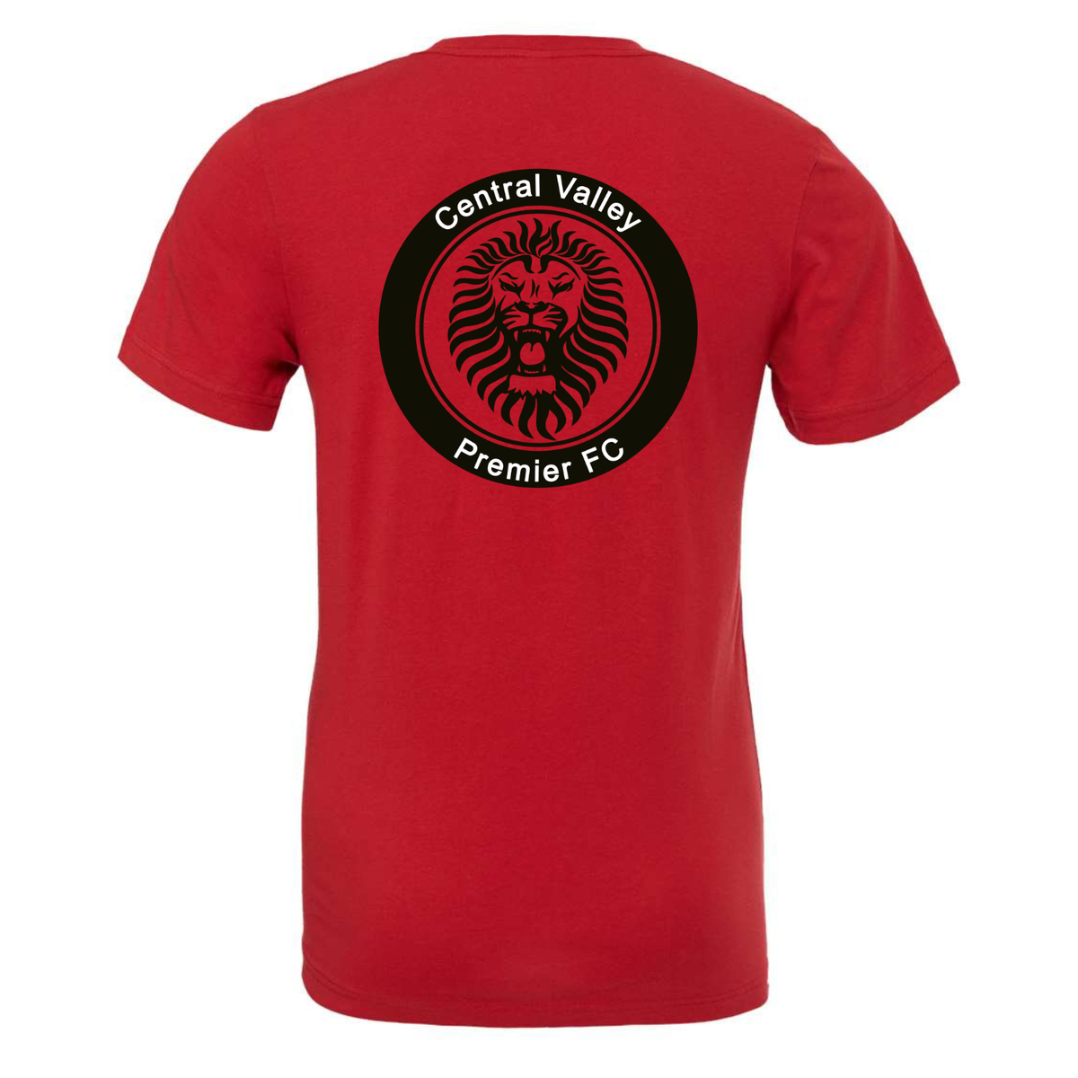 CVP Black Logo T-Shirt - Red