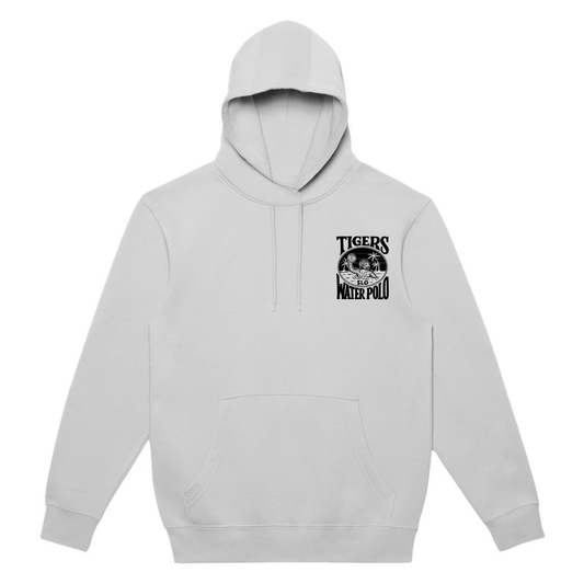 SLO Tiger Water Polo Hoodie - Dove Grey