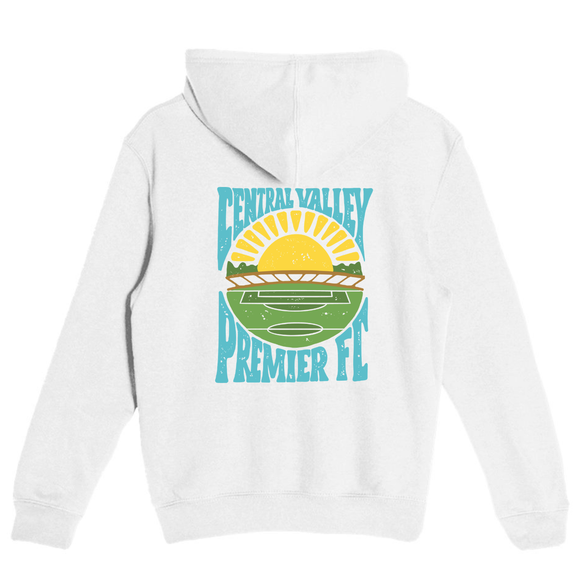 YOUTH CVP Sunset Logo Hoodie - White