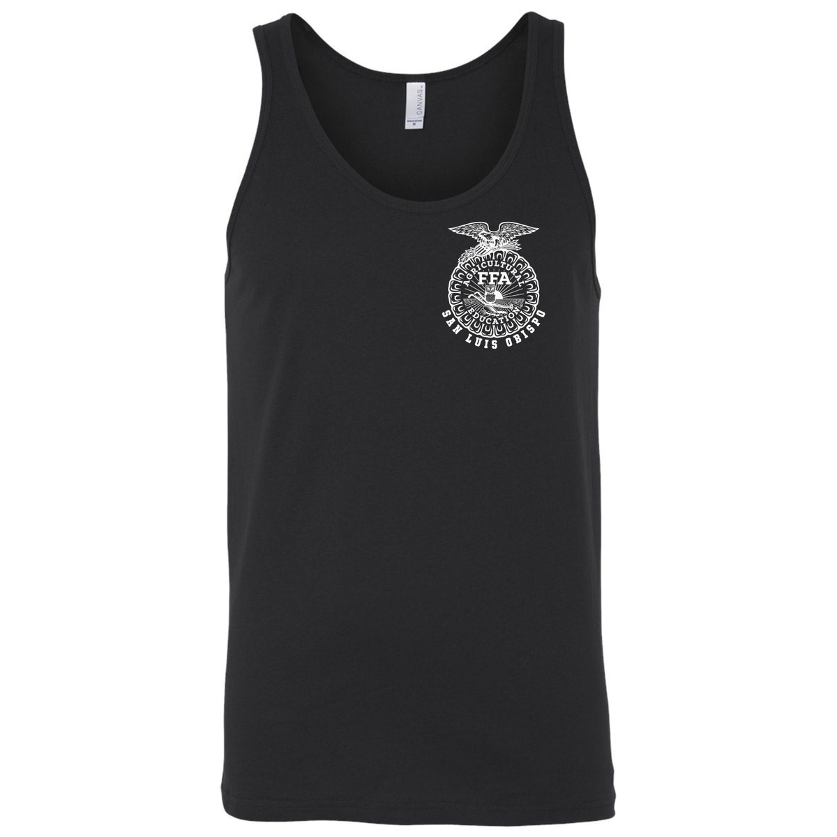 SLO FFA Jersey Tank - Black