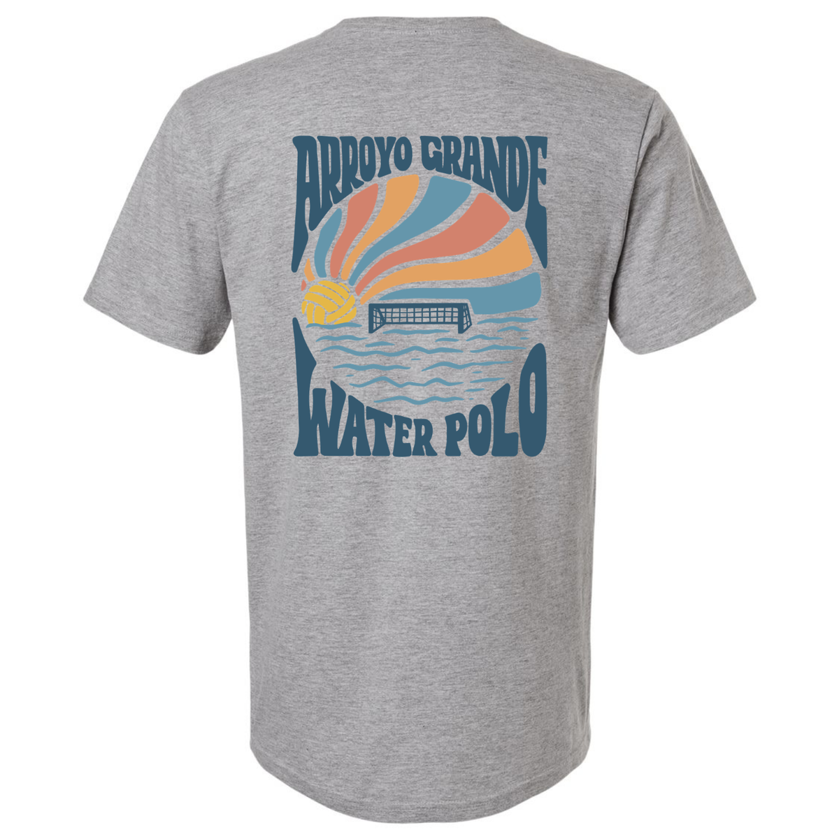 AGWP Sun Rays Tee - Sport Grey